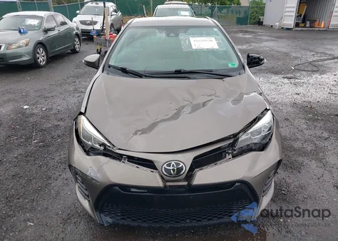 2017 Toyota Corolla Se из США, поврежденный, VIN 2T1BURHE9HC870798